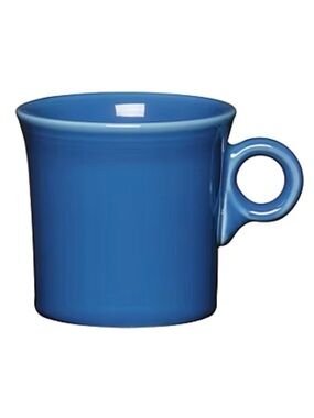 Fiestaware Classic Blue Ceramic Mug Lapis Blue Ring Handle